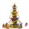 15g 100pcs Fruity Jelly in Christmas Tree Shaped Jars